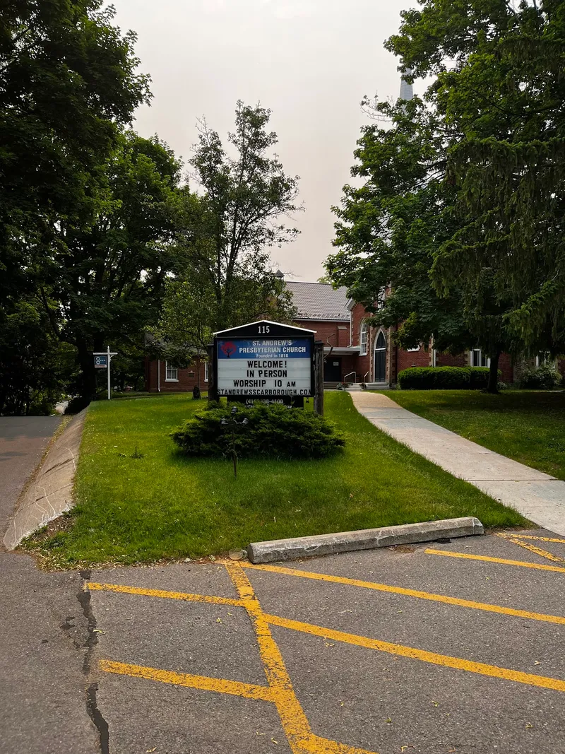 St. Andrew's Presbyterian Church Scarborough exterior
