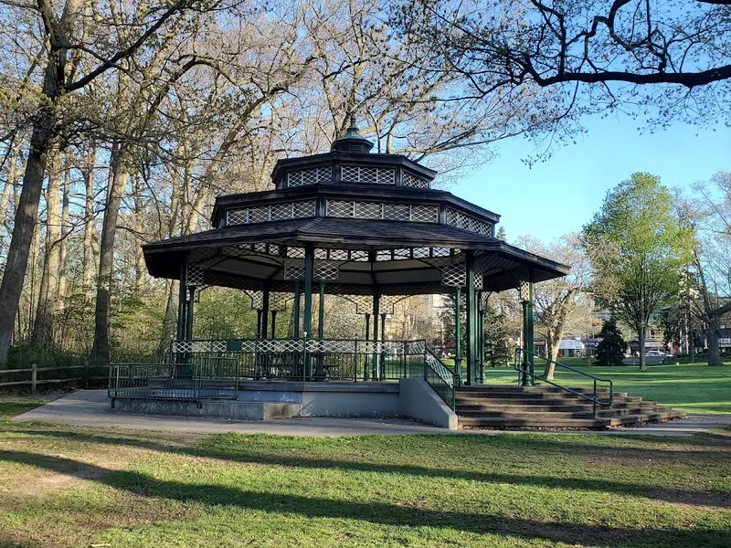 Kew Gardens bandstand The Beaches Toronto Easter parade venue