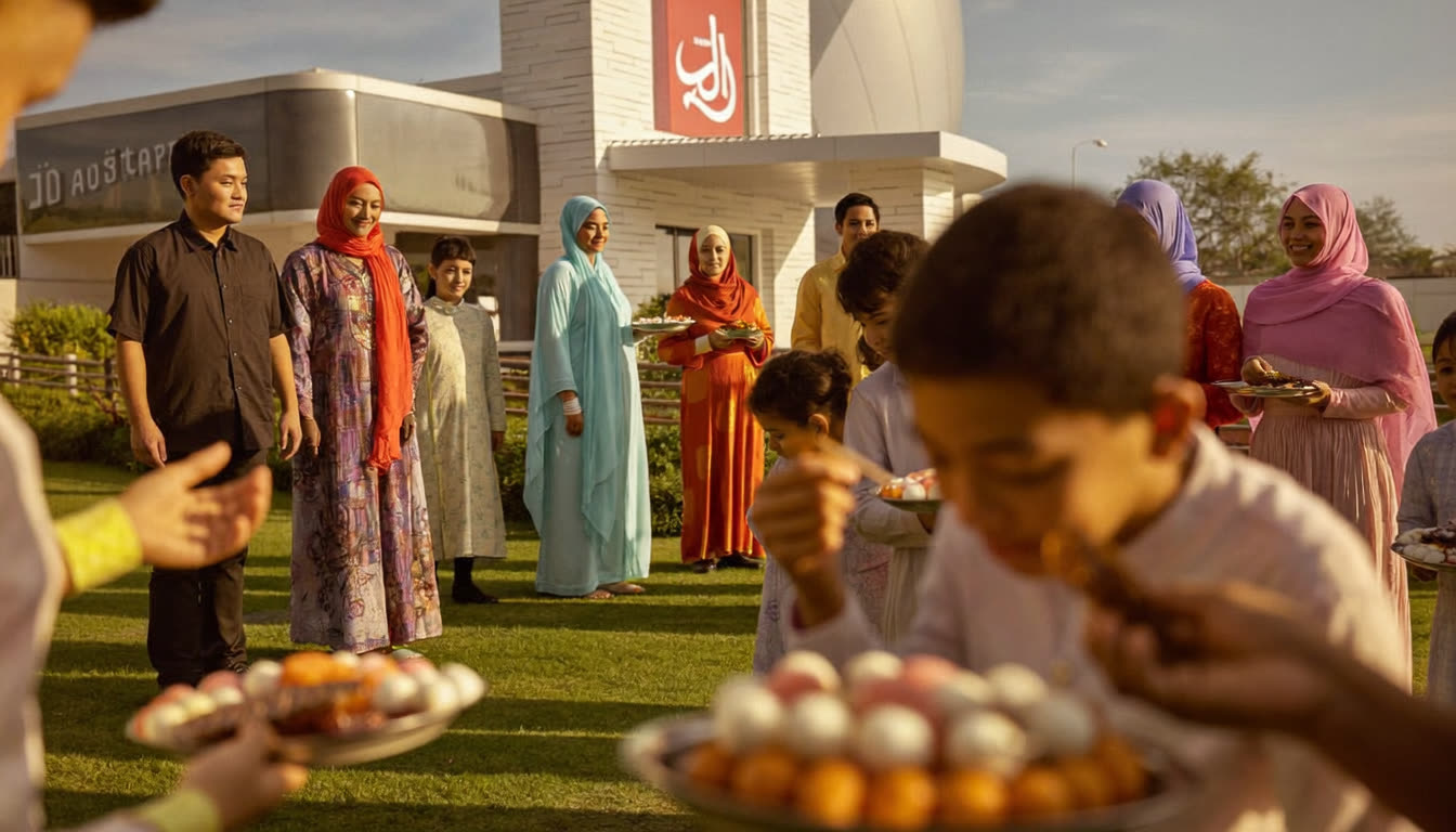 Eid al-Adha celebration in North York — community prayer and Eid feast