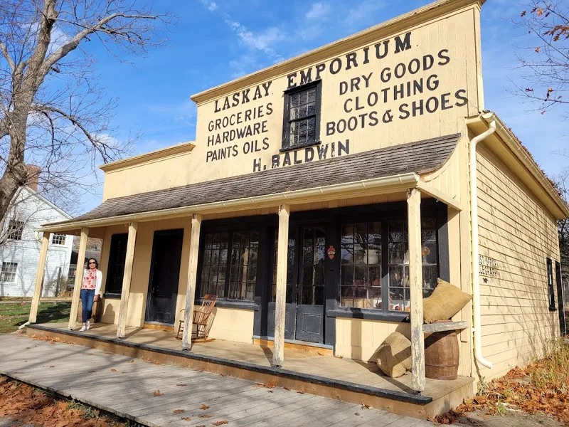 Black Creek Pioneer Village historic buildings in North York