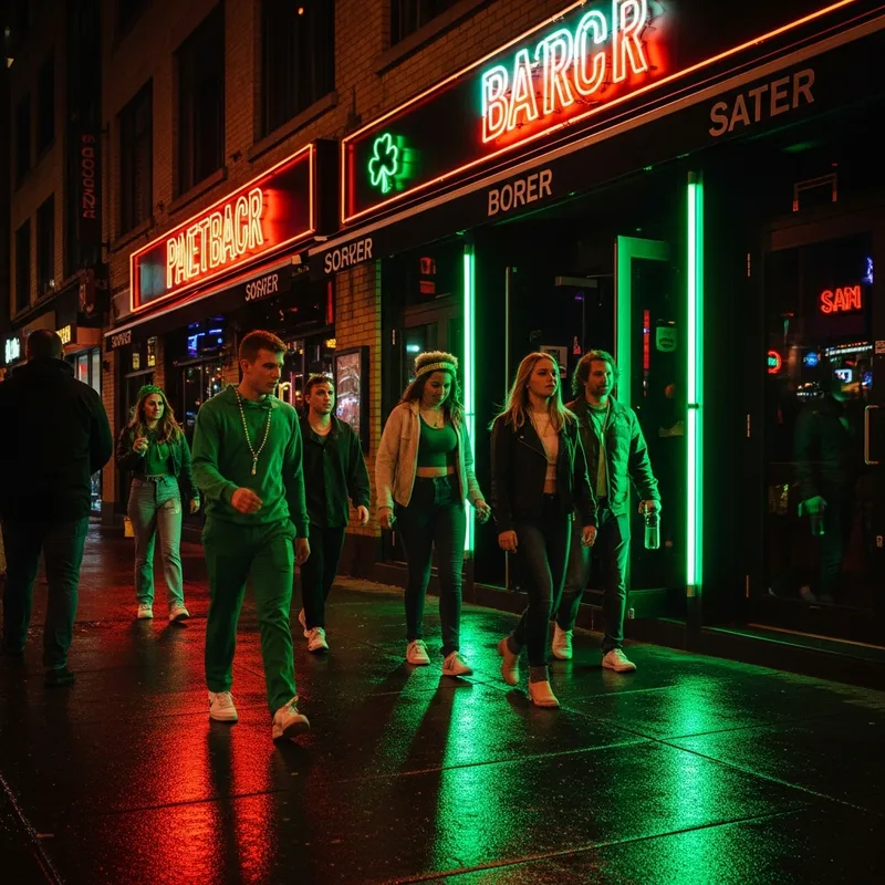King West St. Paddy's Club Crawl Toronto nightlife