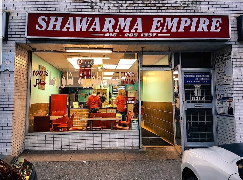 Shawarma Empire Palestinian-style beef shawarma