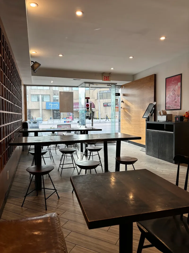 Gong Cha interior — Yonge Street North York bubble tea shop