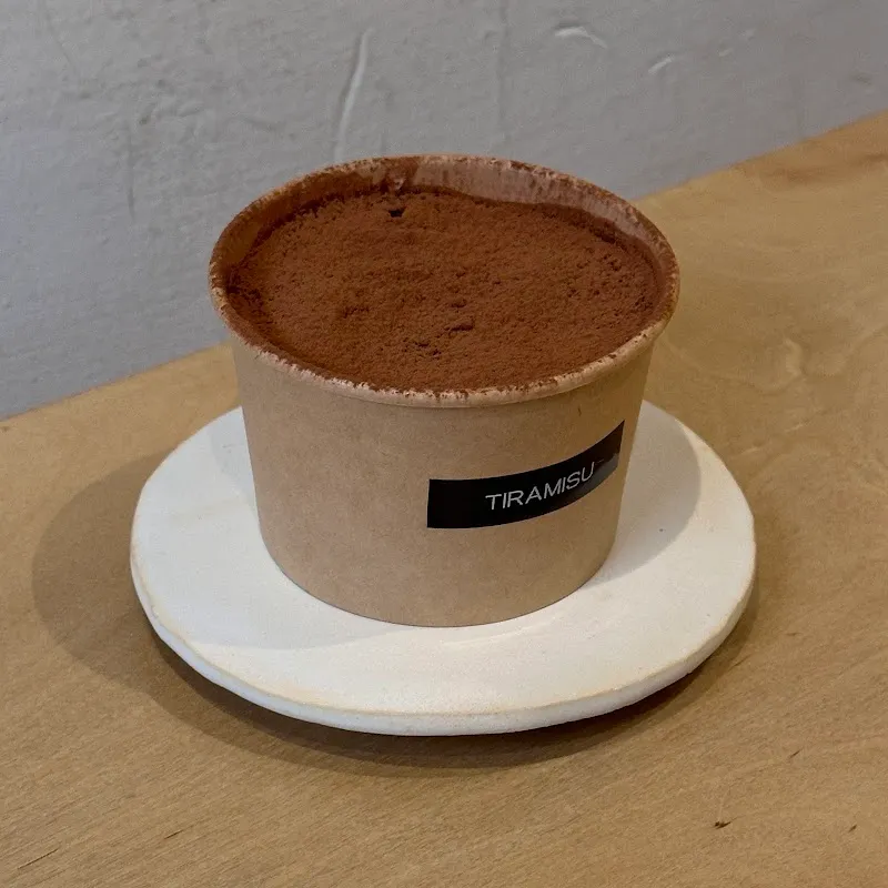 Tiramisu cup at Coffee Lunar, North York
