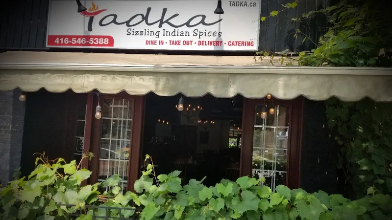 Tadka Indian restaurant on Yonge Street near Finch