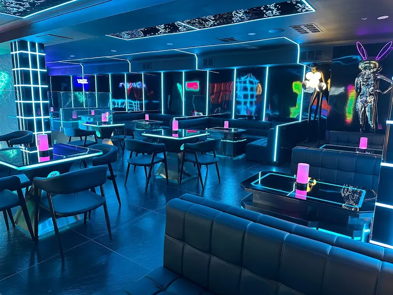 ZUI Beer Bar neon-lit BBQ skewer bar on Yonge St