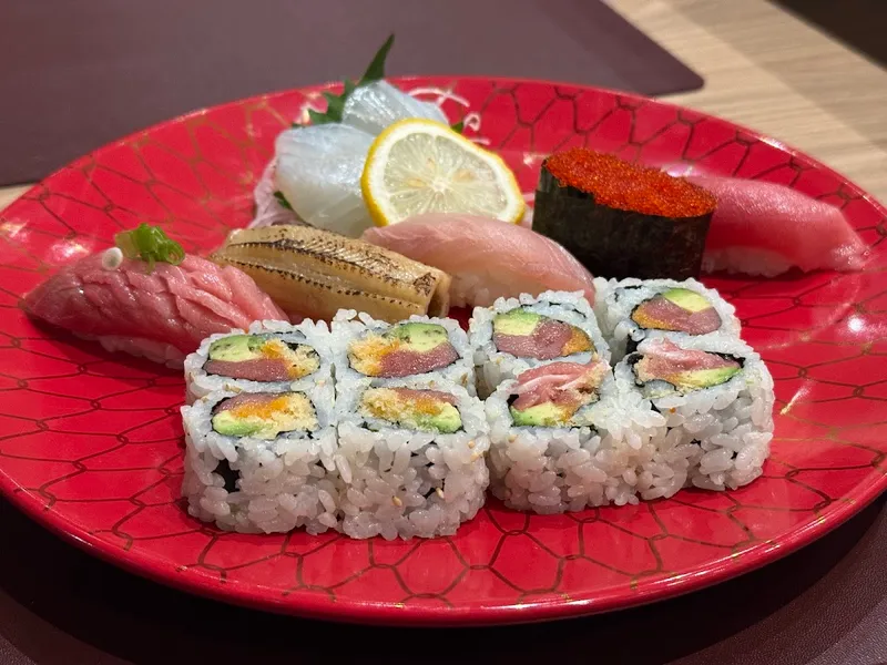 Ju-Raku premium omakase sushi course at Bayview Village