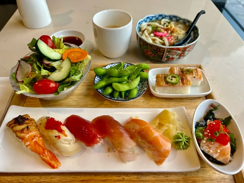 Project Fish aburi sushi and creative Japanese fusion rolls