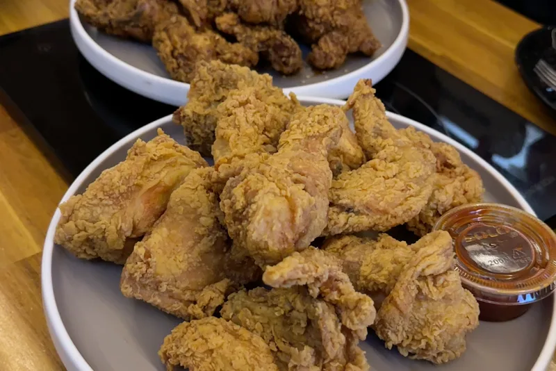The Fry Korean fried chicken platter