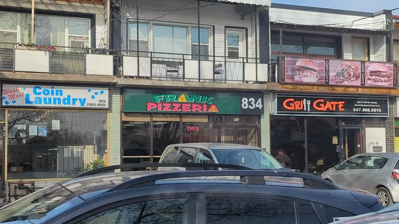 Frank's Pizzeria classic Italian pizza on Sheppard Avenue