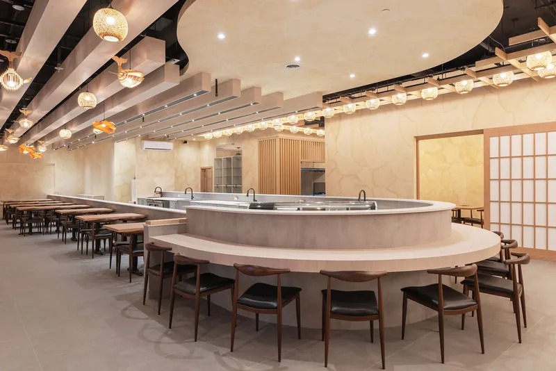 Ju-Raku omakase sushi counter at Bayview Village