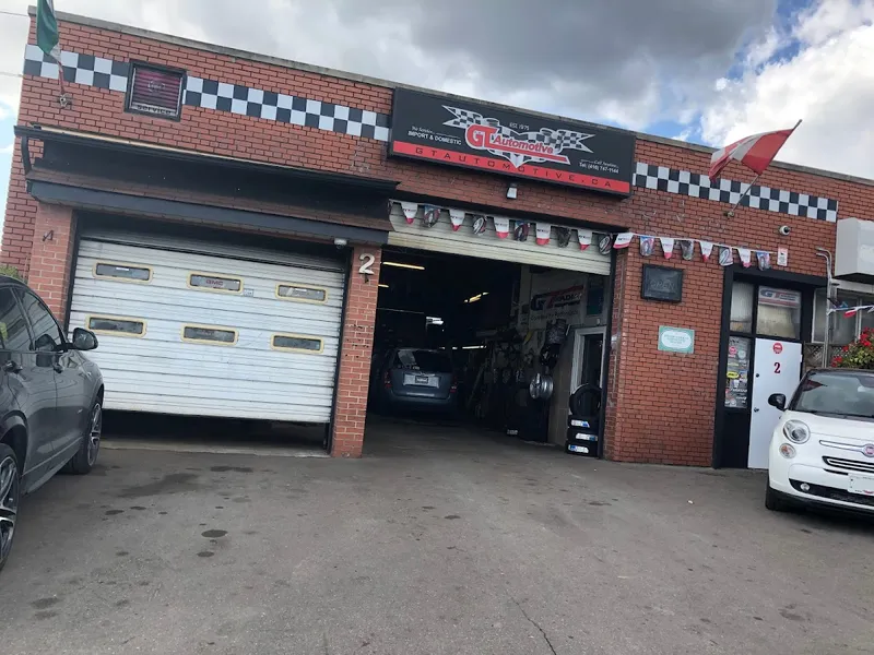 GT Automotive storefront on Elrose Ave in North York