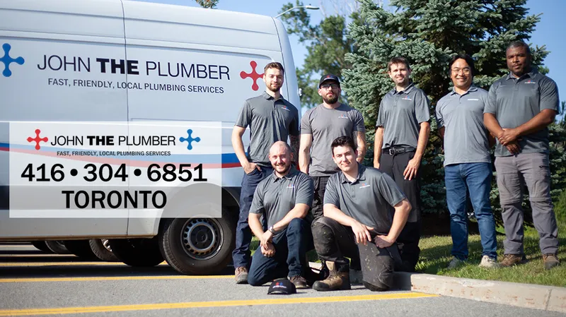John the Plumber office on Caledonia Road in Toronto