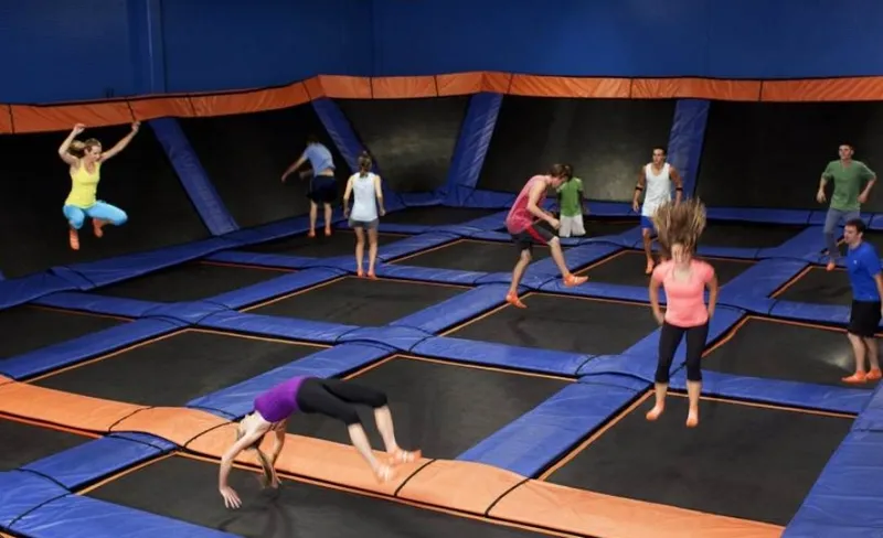 Sky Zone Toronto trampoline park